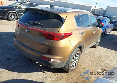 2017 Kia Sportage Ex from USA, damaged, VIN KNDPN3AC7H7192384